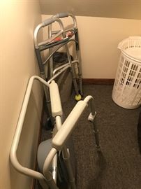 Walker
Potty chair
Handicap equipment