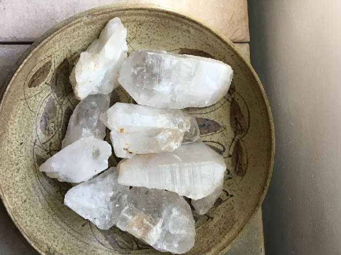 Large healing Quartz crystals