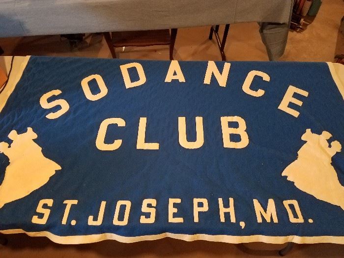 Sodance Club St. Joseph, MO square dance flag banner