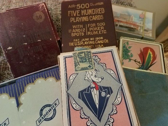 Playing card collectibles