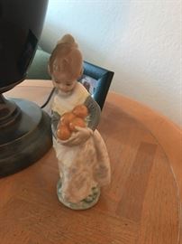 lladro girl with oranges