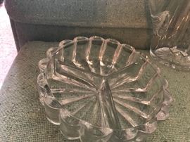 crystal ashtray