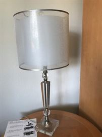 Lucite lamp