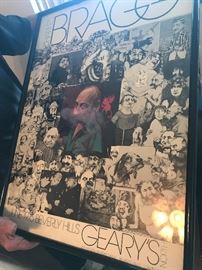1976 Bragg signed Poster