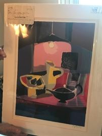 Marcel Mouley Lithograph