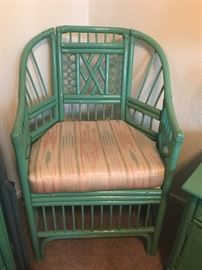 Bohemian Rattan chair