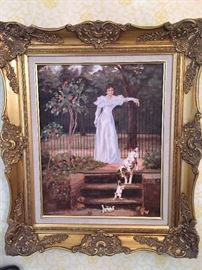 Virginia Coulliette Daniel Original Oil on Canvas