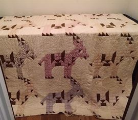 Vintage hand made quilt