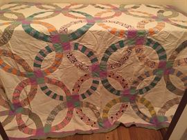Vintage hand made quilt