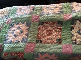 Vintage hand made quilt