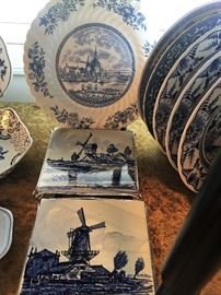 Blue and White Delft
