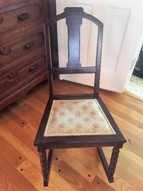 Mahogany Rocker