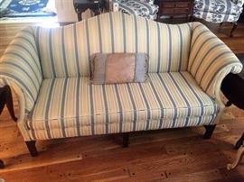 Federal Style Upholstered Sofa