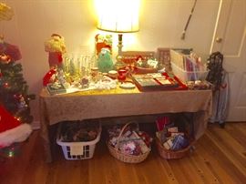 Christmas, including antique Christmas bells