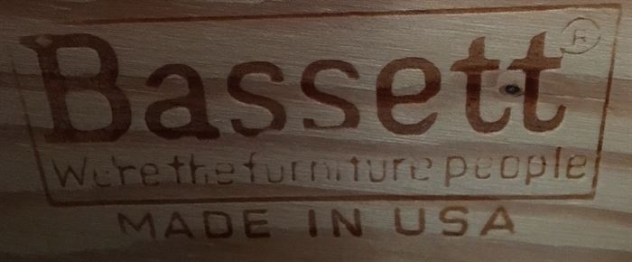 Bassett dresser mark