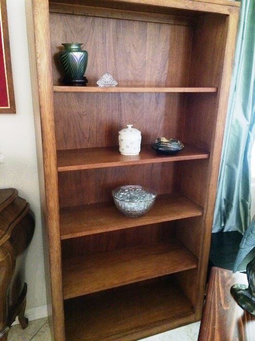second oak bookcase (matches first) $55
