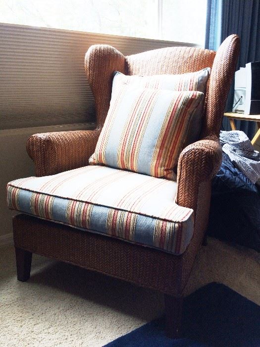 Wicker occasional chair $90 OBO
