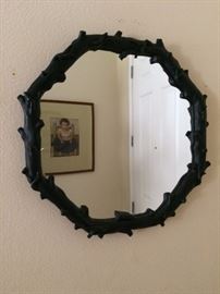 Mirror, black large $50 OBO