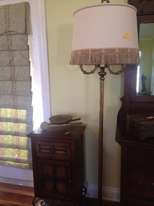 Tall Antique Floor Lamp.