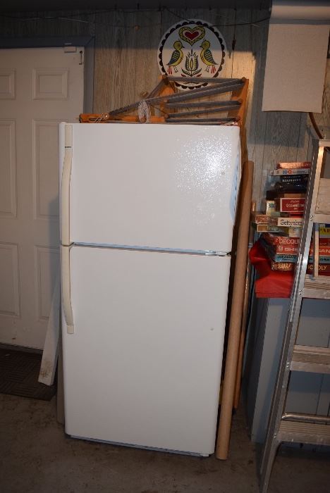 white refrigerator