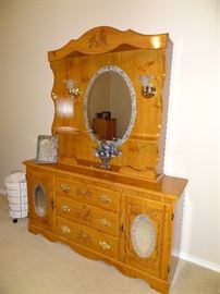 Triple Dresser and Mirror, by Orleans...