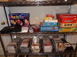 Games, and CD's