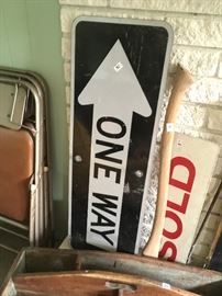 Who can't use a "One Way" sign?!