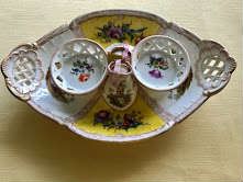 Continental Porcelain Sweetmeat Dish