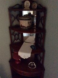 Mahogany Display Shelf