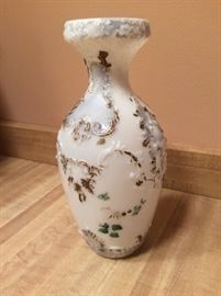 Antique Milk Glass Vase