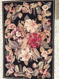 Needlepoint rug