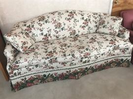 Floral couch