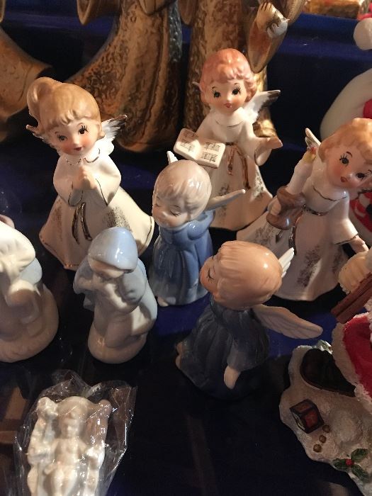 Vintage Christmas figurines