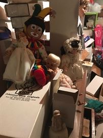 Dolls....even clown dolls