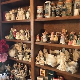 Figurines and steins