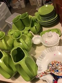 Some fiestaware