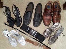 Men's and women's shoes belts