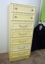 Matching tall chest with Formica top