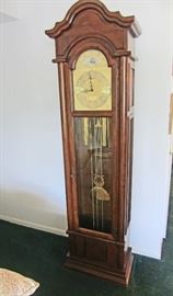 Hamilton grandfather clock, Greenfield Manor Edition,   recently repaired andadjusted