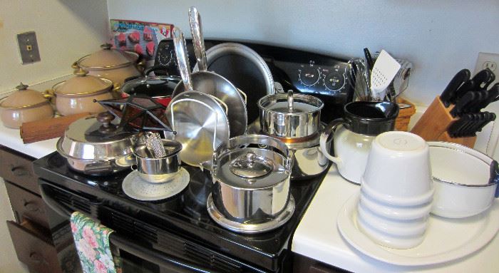 Nice pots and pans