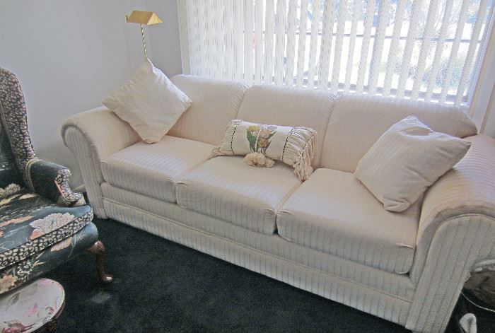 White sofa 
