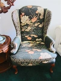 Wing-back chair