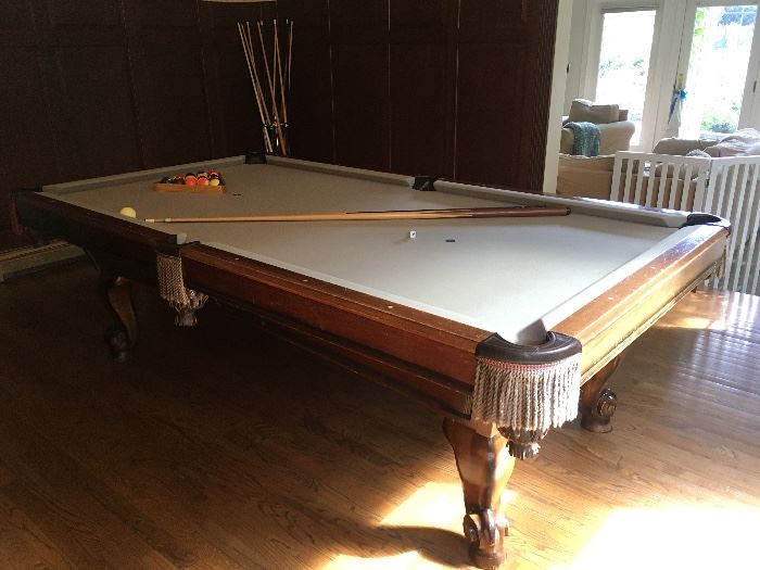8foot Westchester Pool Table.  $900  Includes cover, pool balls, and 2 sticks... Heavy, you will need to move.
