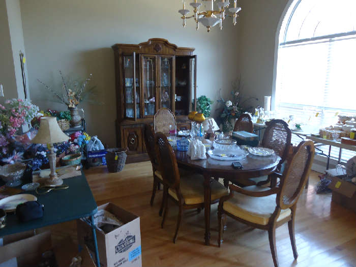 Dining Room Table and China Cabinet