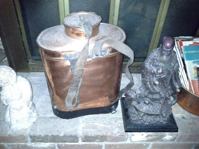 Copper containers