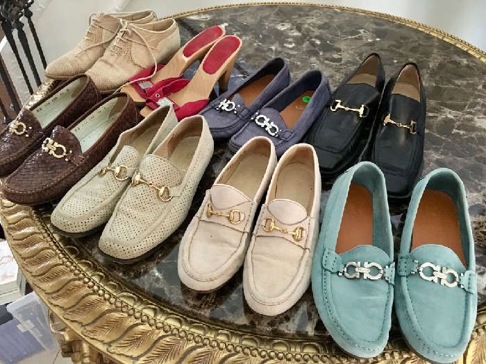 Beautiful Selection of Ladies Shoes by Gucci, Chanel, Ferragamo & More