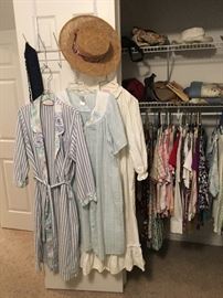 women's robes and hat