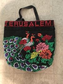 beaded Jerusalem bag