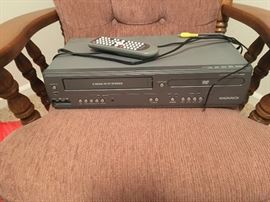 VCR/DVD player
