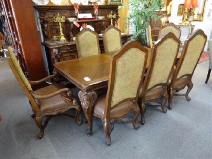 ITALIANTE DINING TABLE WITH 8 CHAIRS